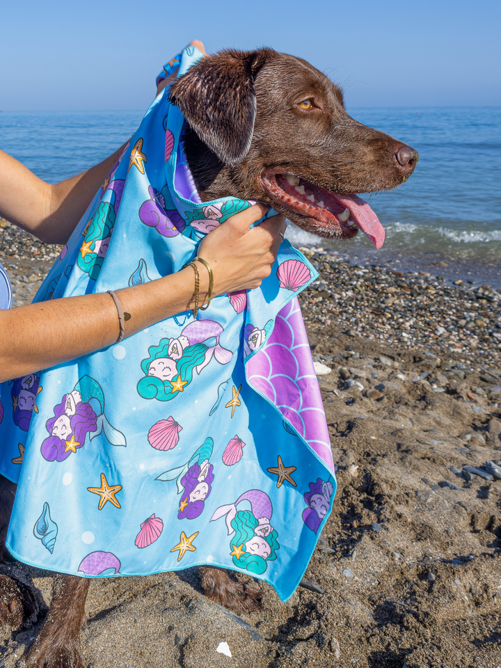 MERMAID DOG TOWEL