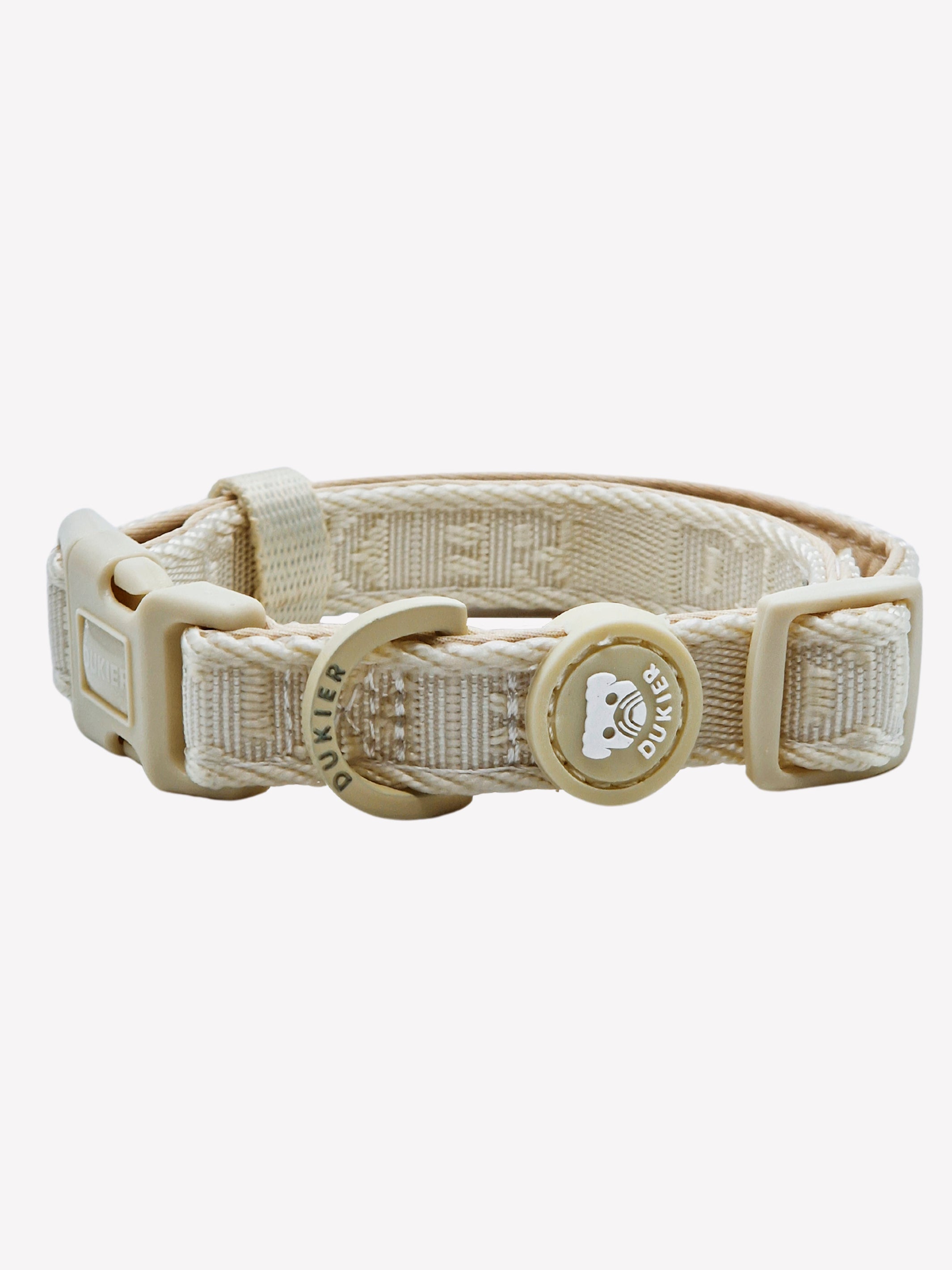 DOG COLLAR BEIGE