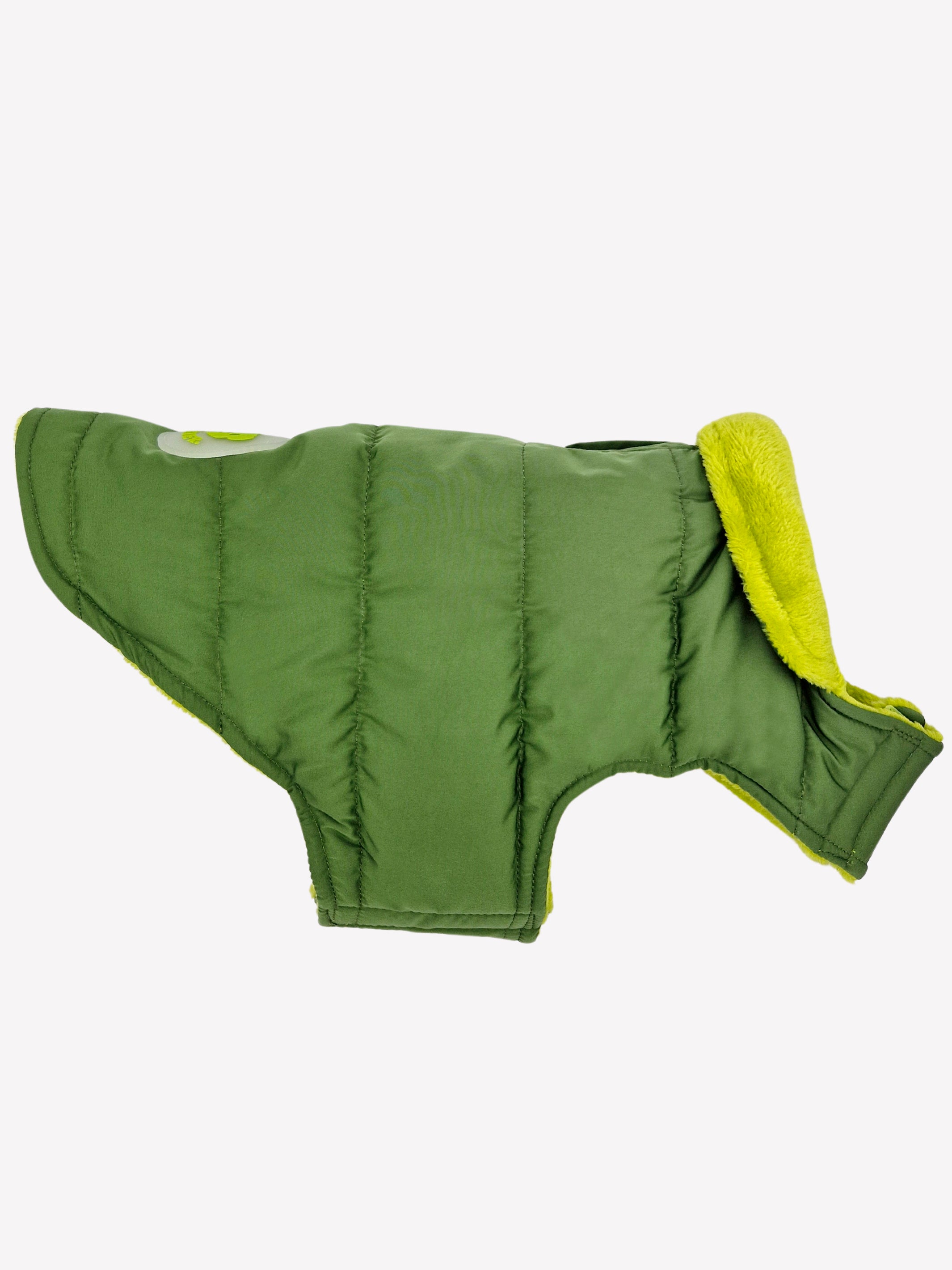 DOG COAT GREEN