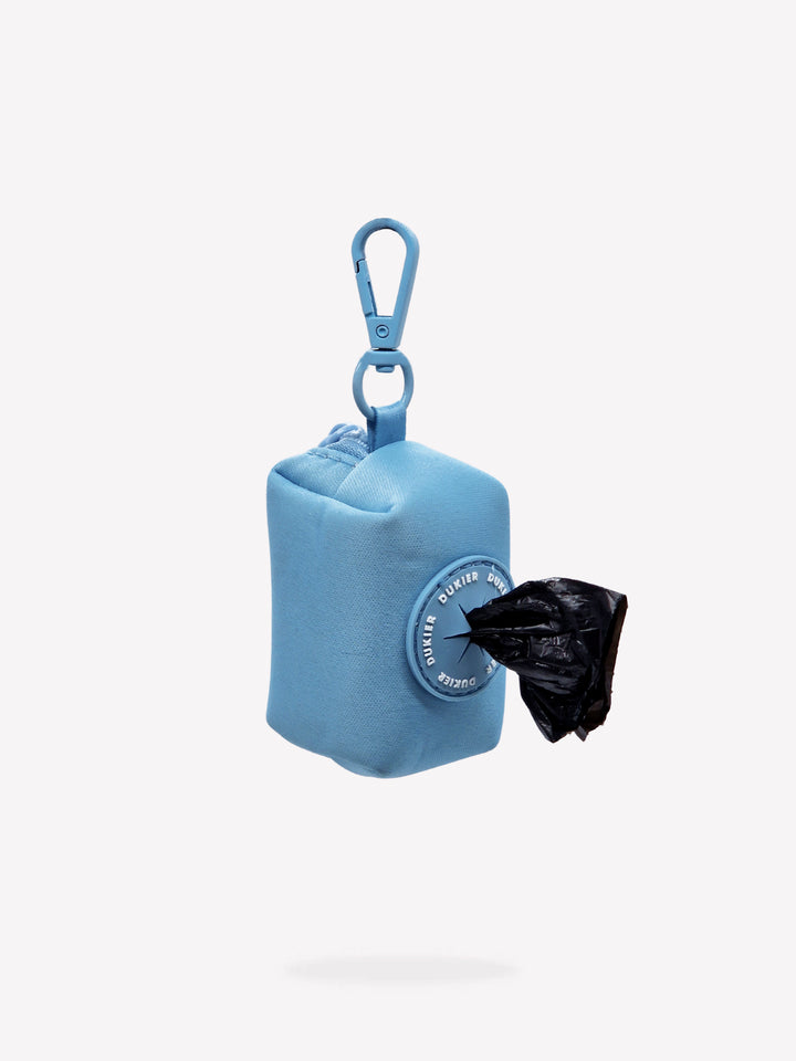 POO BAG HOLDER SOFT BLUE