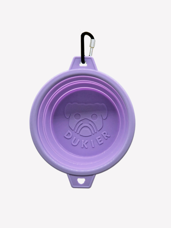 POP UP DOG BOWL PURPLE